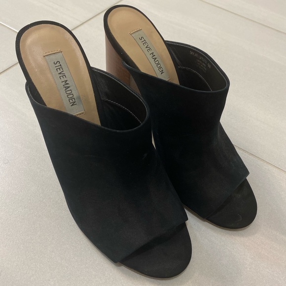 Steve Madden Open Toe Mules - Picture 4 of 4